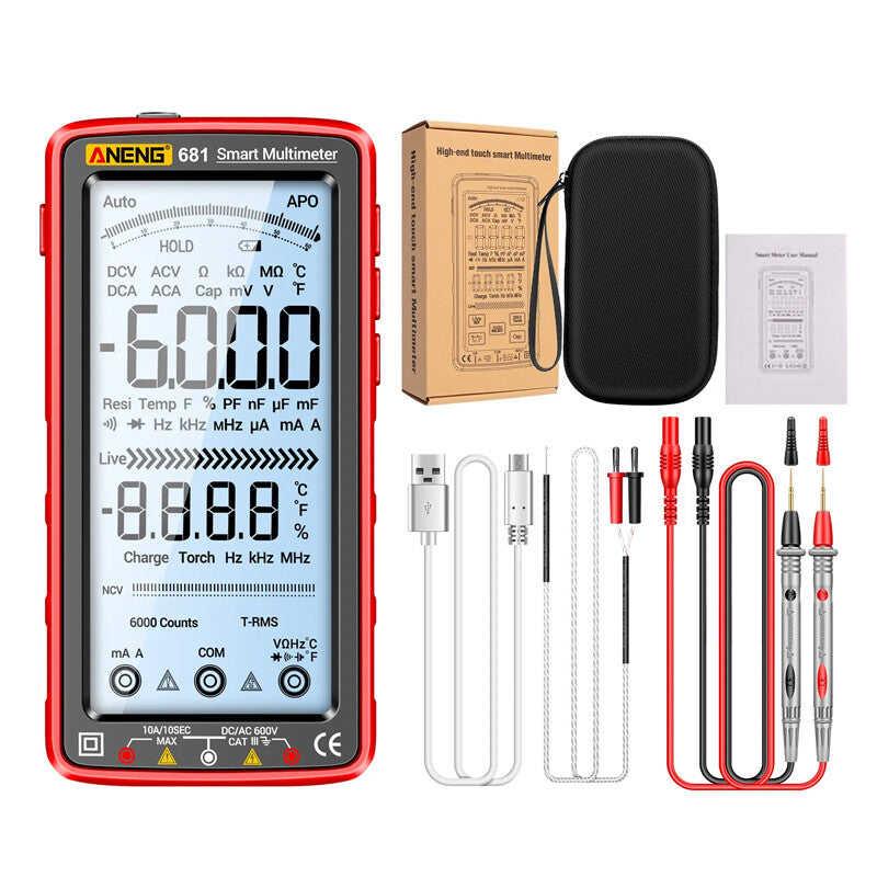 6000-Count True RMS Digital Multimeter, Rechargeable - image 1