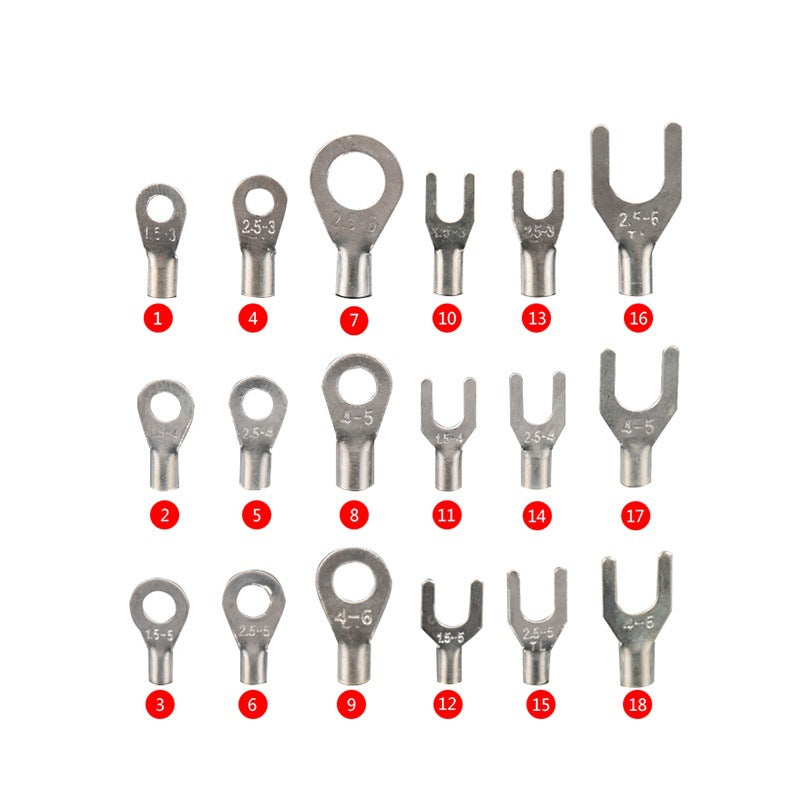 420-piece ring and fork crimp terminal kit – photo 3