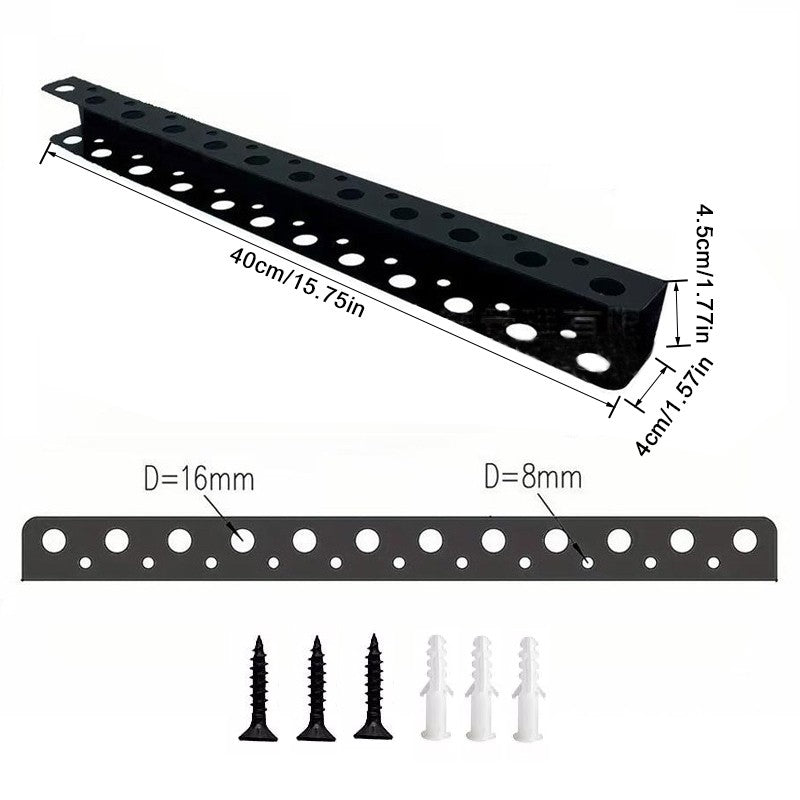 Wall-Mounted Screwdriver & Pliers Rack, 40 cm - image 3