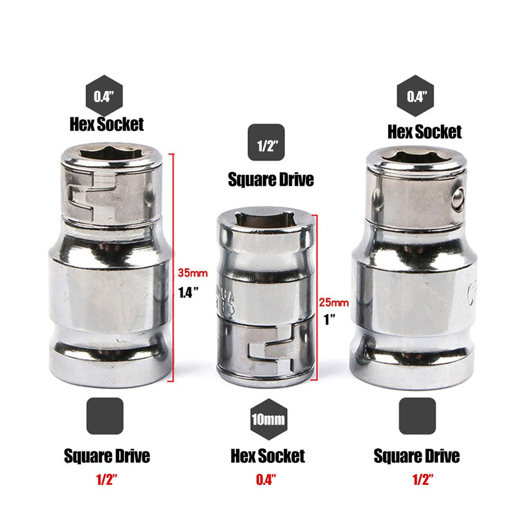 75-Piece 3/8" & 1/2" Drive Torx, Hex, Spline & Ribe Bit Socket Set - image 3
