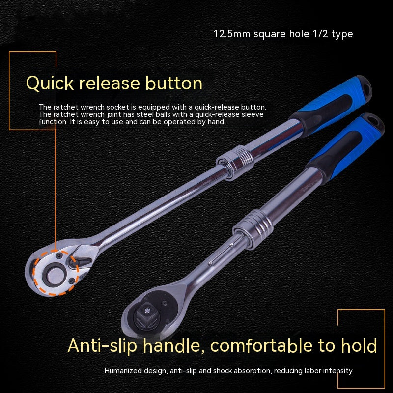 Telescopic 1/2in drive ratchet – photo 1