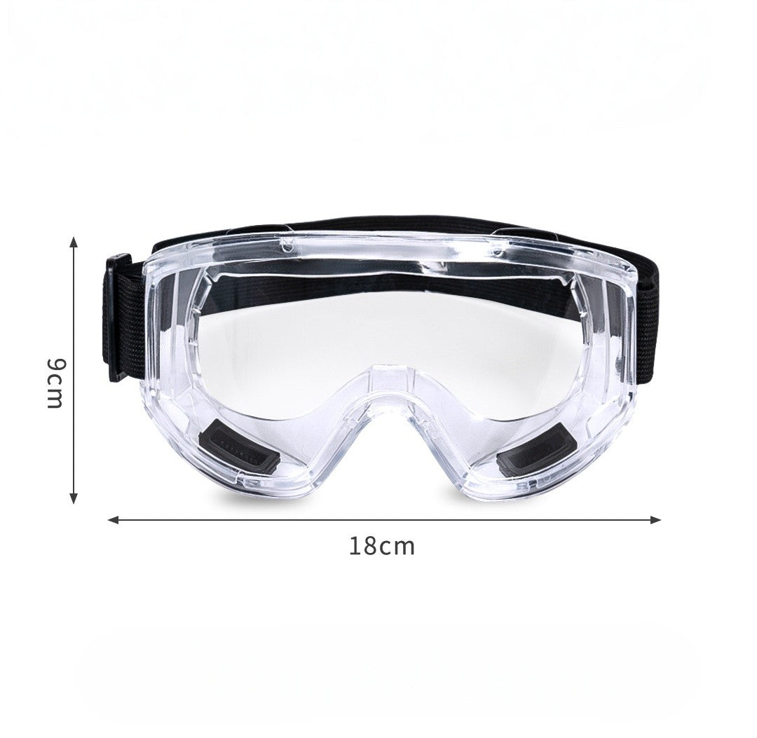 Half face respirator and goggles – photo 1