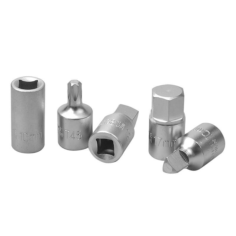 22-Piece 3/8" Drive Sump Plug Key Set - image 4