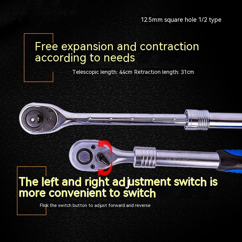 Telescopic 1/2in drive ratchet – photo 2