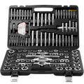 116-Piece Metric & Imperial Tap and Die Set with Case - image 1