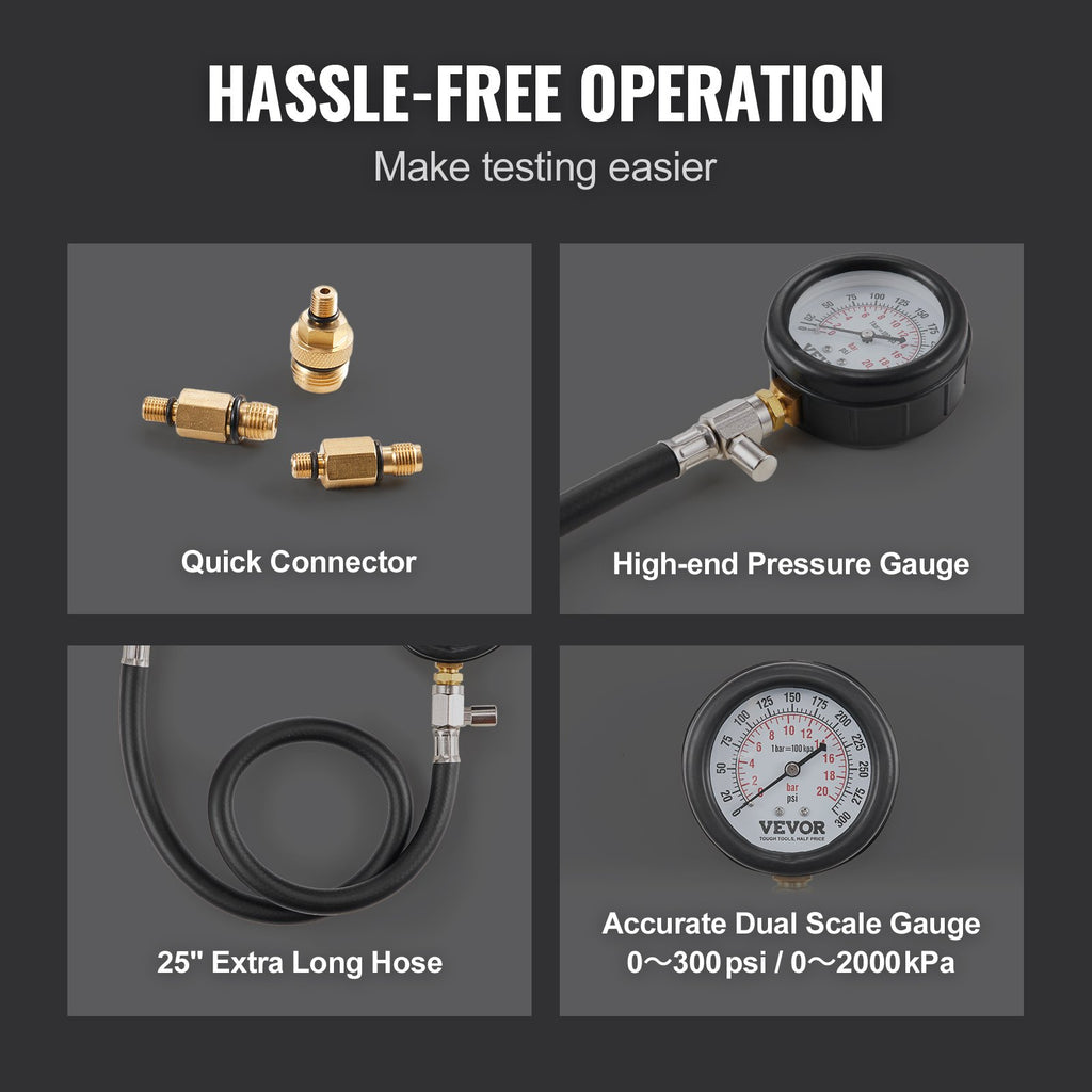 VEVOR compression tester kit – photo 4