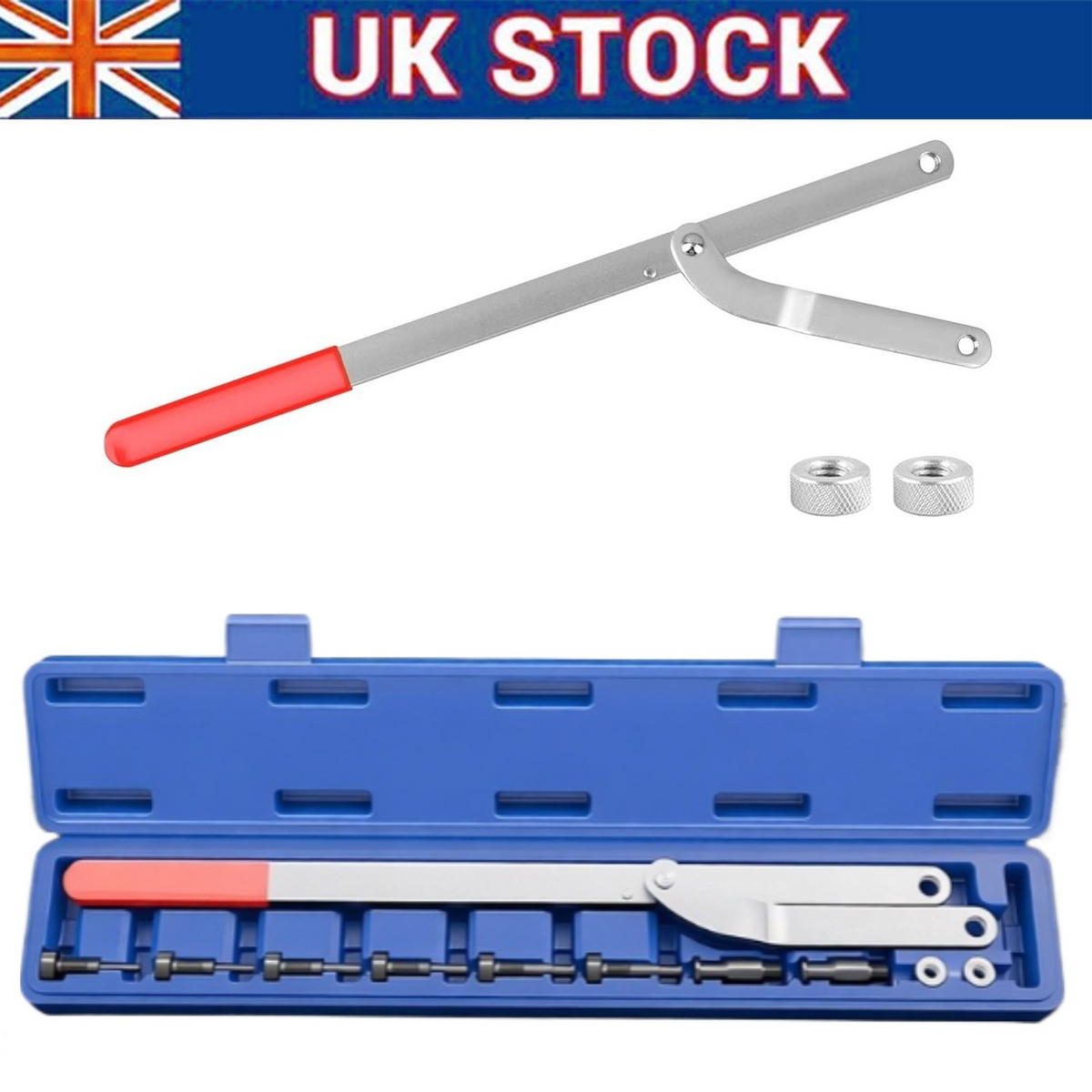 Adjustable Pulley Holding Tool & Fan Clutch Spanner - image 1