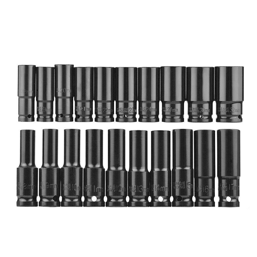 20-piece deep impact socket set – photo 2