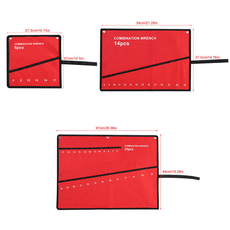 14-Pocket Canvas Tool Roll - image 5