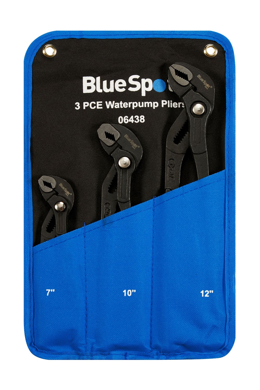Blue Spot Tools 3-Piece Waterpump Pliers In Wallet (175mm - 300mm)