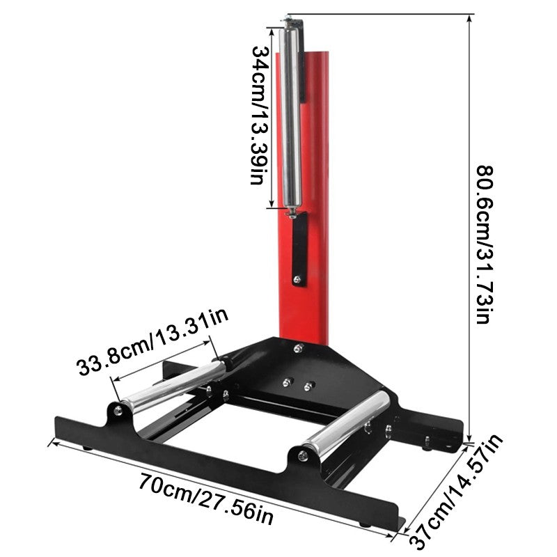 Rolling wheel detailing stand – photo 2