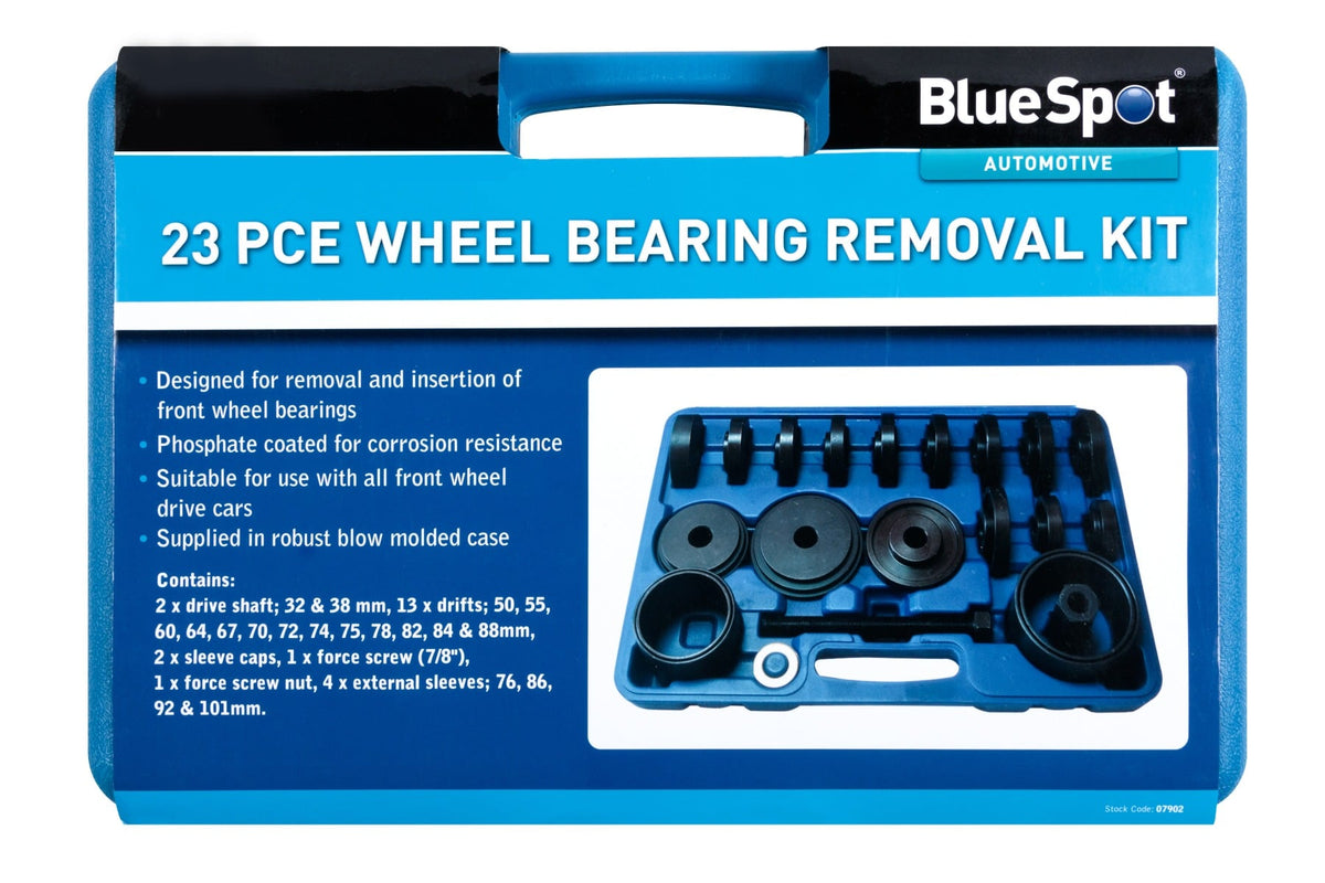 Blue Spot Tools 23-Piece Wheel Bearing Removal Kit