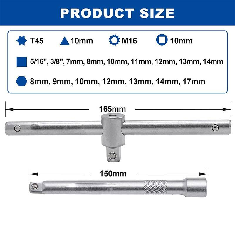 22-Piece 3/8" Drive Sump Plug Key Set - image 6