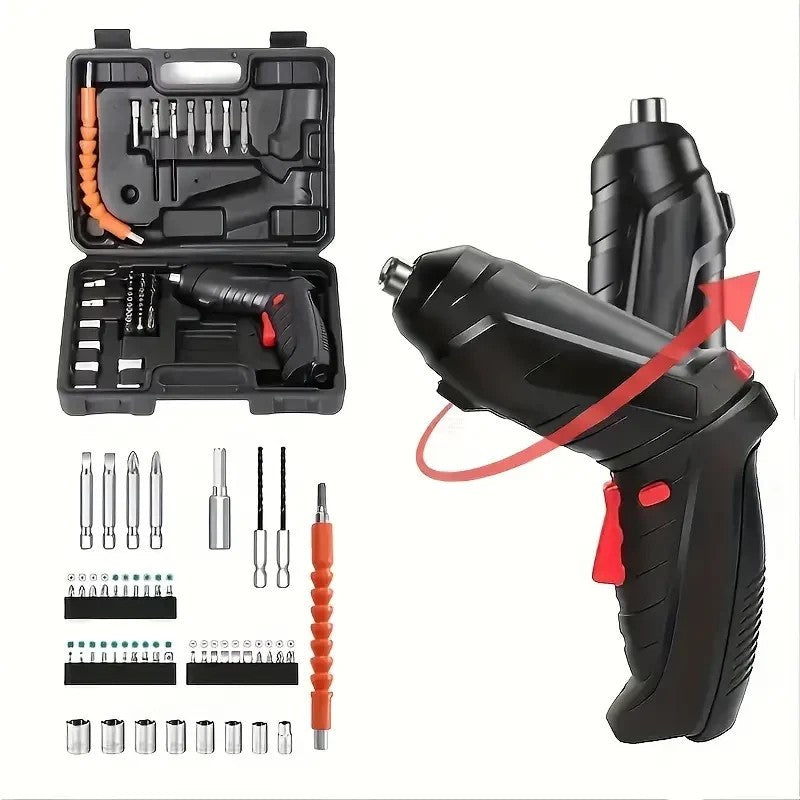 47-piece cordless screwdriver set – photo 1