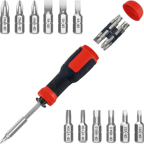 13-in-1 adjustable screwdriver