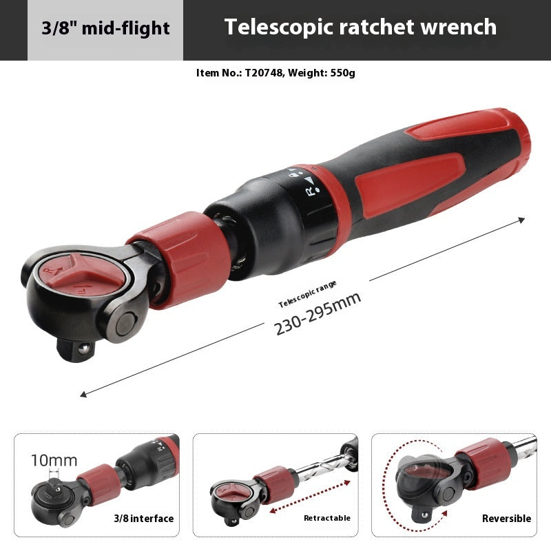 Telescopic flip-head 3/8in ratchet – photo 6