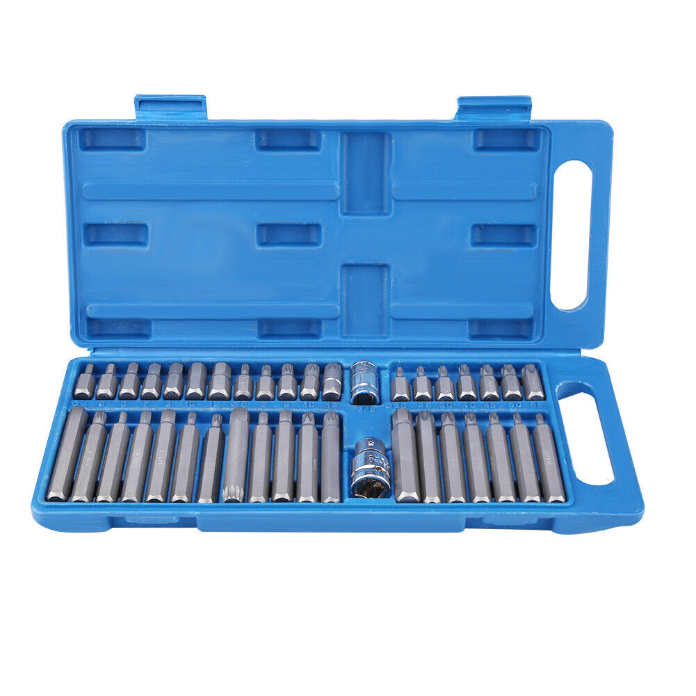 40-Piece Torx, Hex & Spline Bit Socket Set, 3/8" & 1/2" Drive - image 6