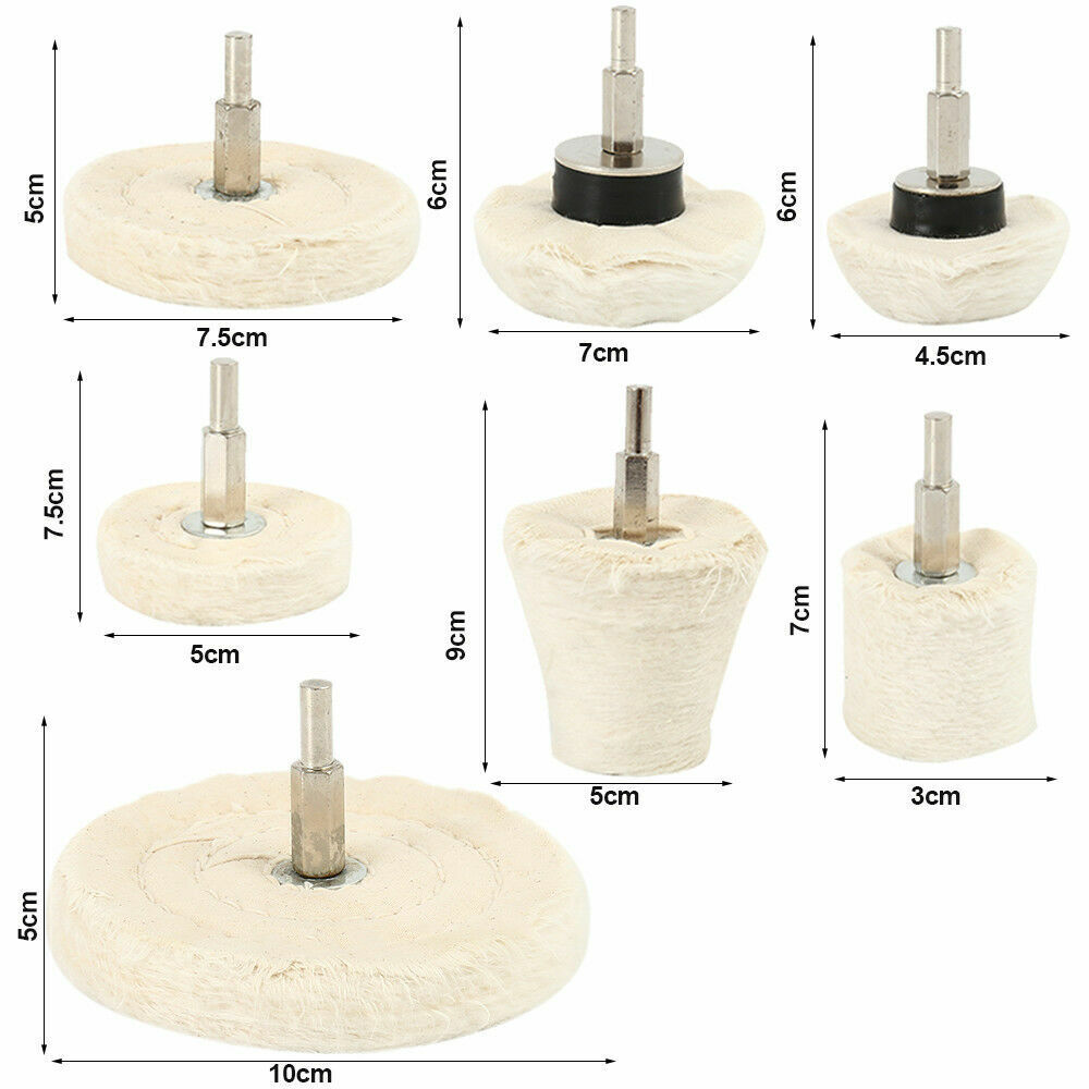 Cotton buffing mop kit – photo 6