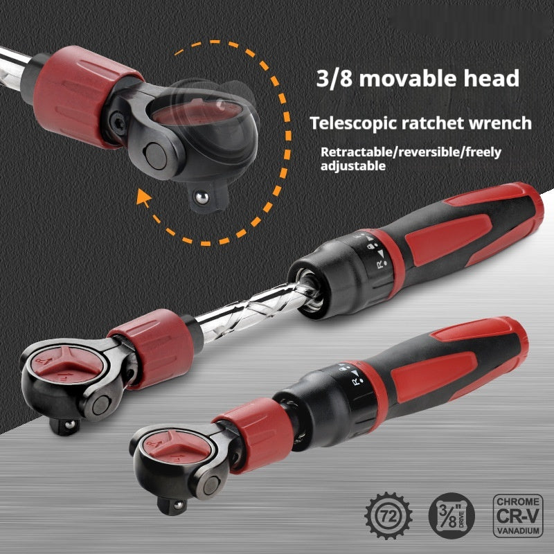 Telescopic flip-head 3/8in ratchet – photo 1