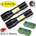 Telescopic Rechargeable COB Pen Light - image 1