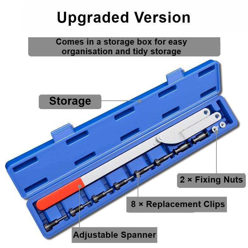 Adjustable Pulley Holding Tool & Fan Clutch Spanner - image 4