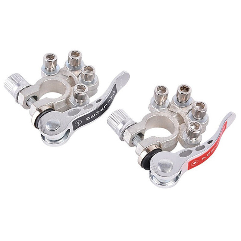 Copper Battery Terminal Clamps, Pair - image 3