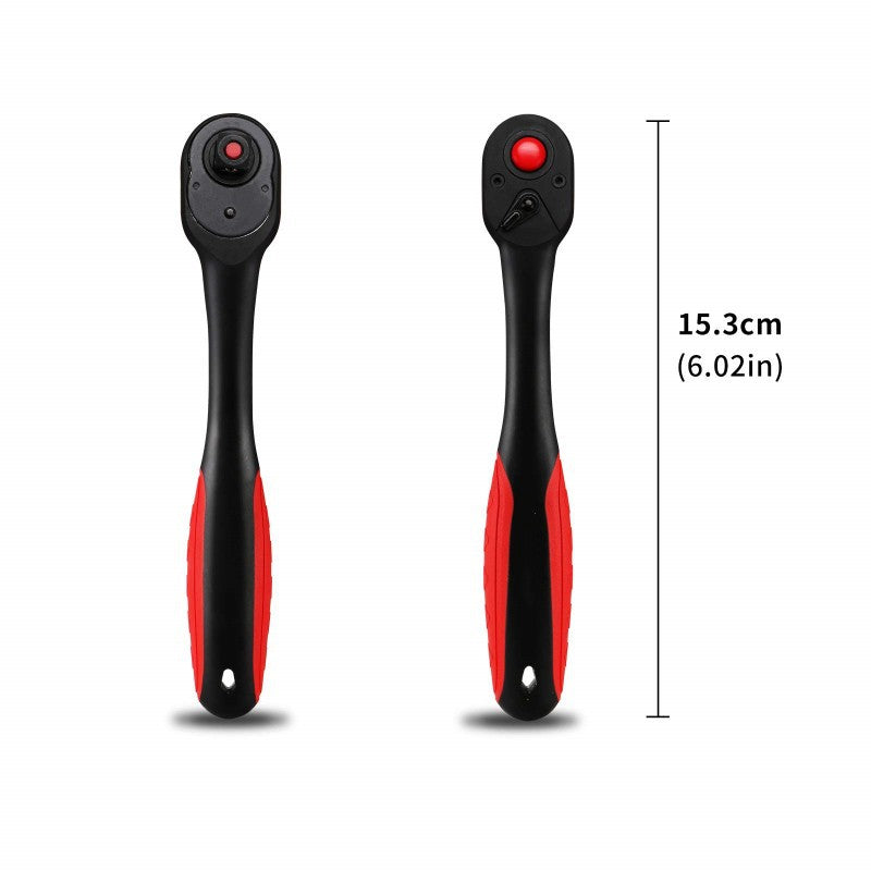 Curved-handle 72-tooth ratchet – photo 5