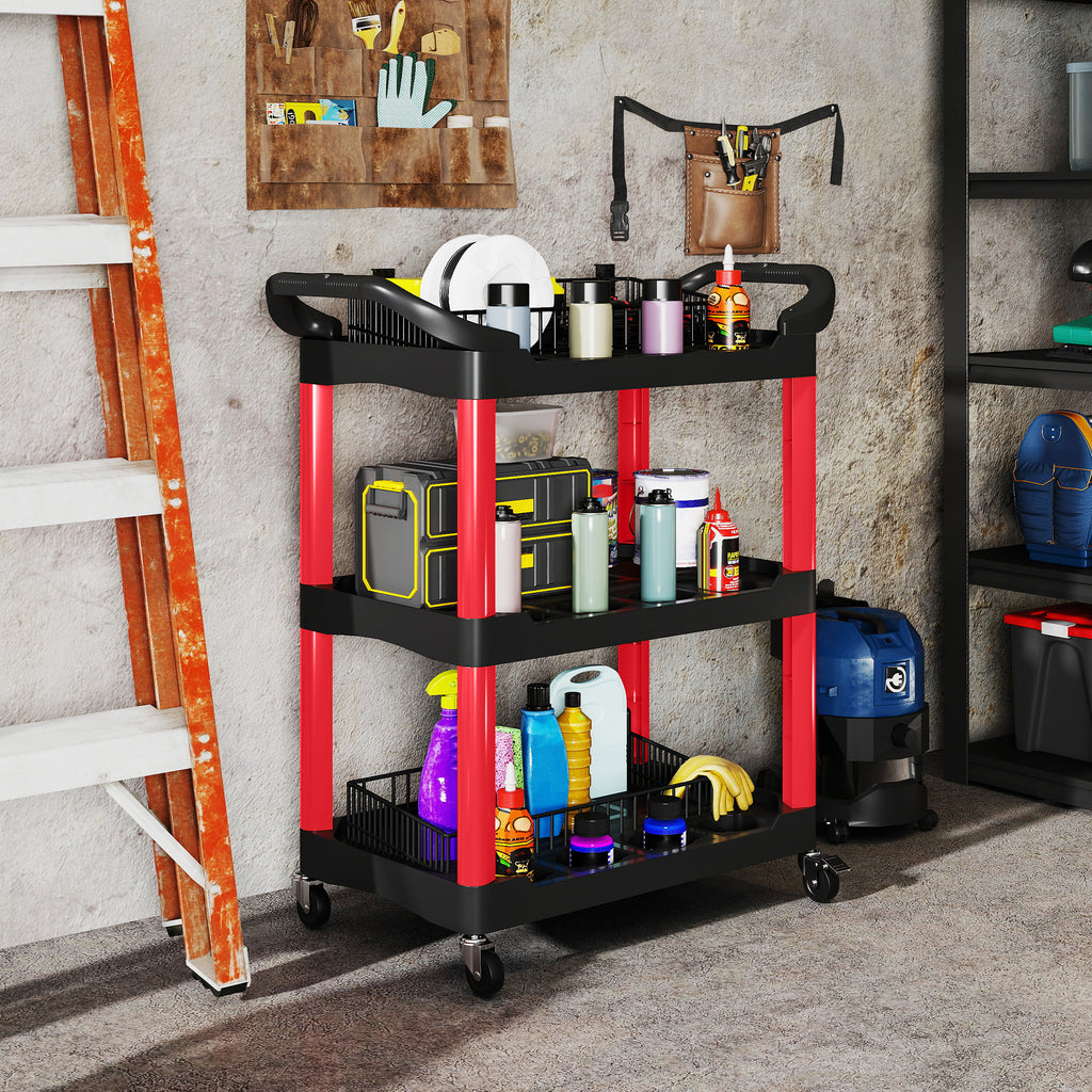 3-tier rolling tool cart – photo 2