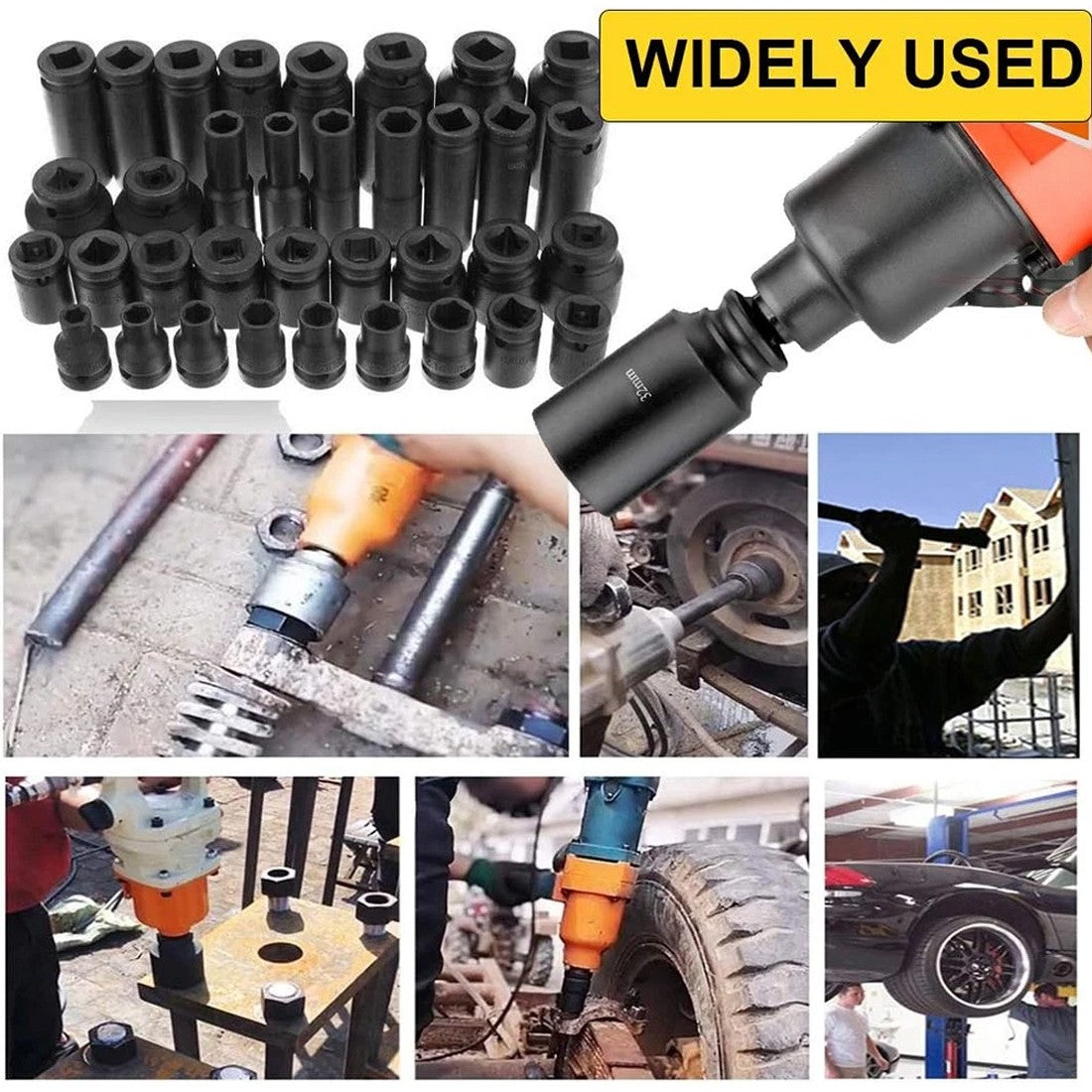 40-piece impact socket set – photo 6