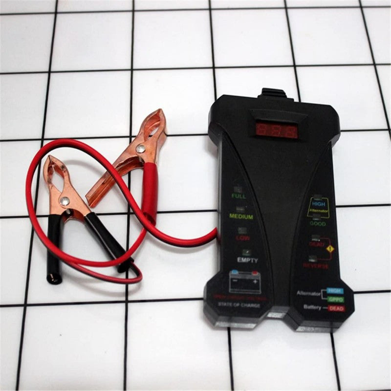 12V Digital Battery Tester & Voltmeter - image 5