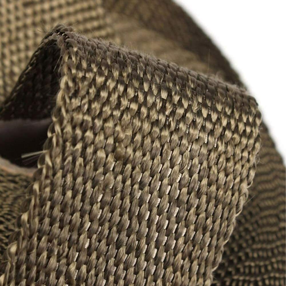 Titanium Exhaust Heat Wrap, 20 m, with 20 Stainless Ties - image 3