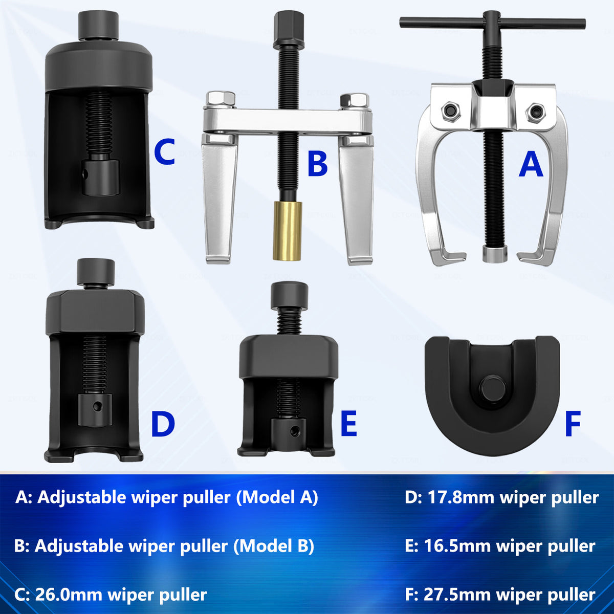 6-Piece Wiper Arm Puller Set - image 2