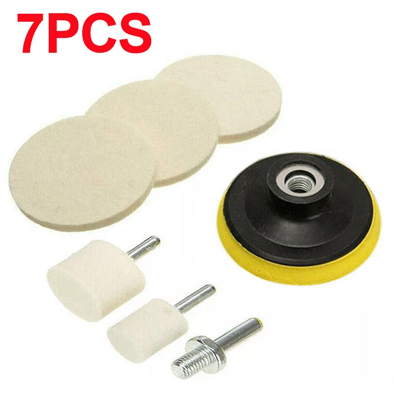 Felt glass polishing kit – photo 1